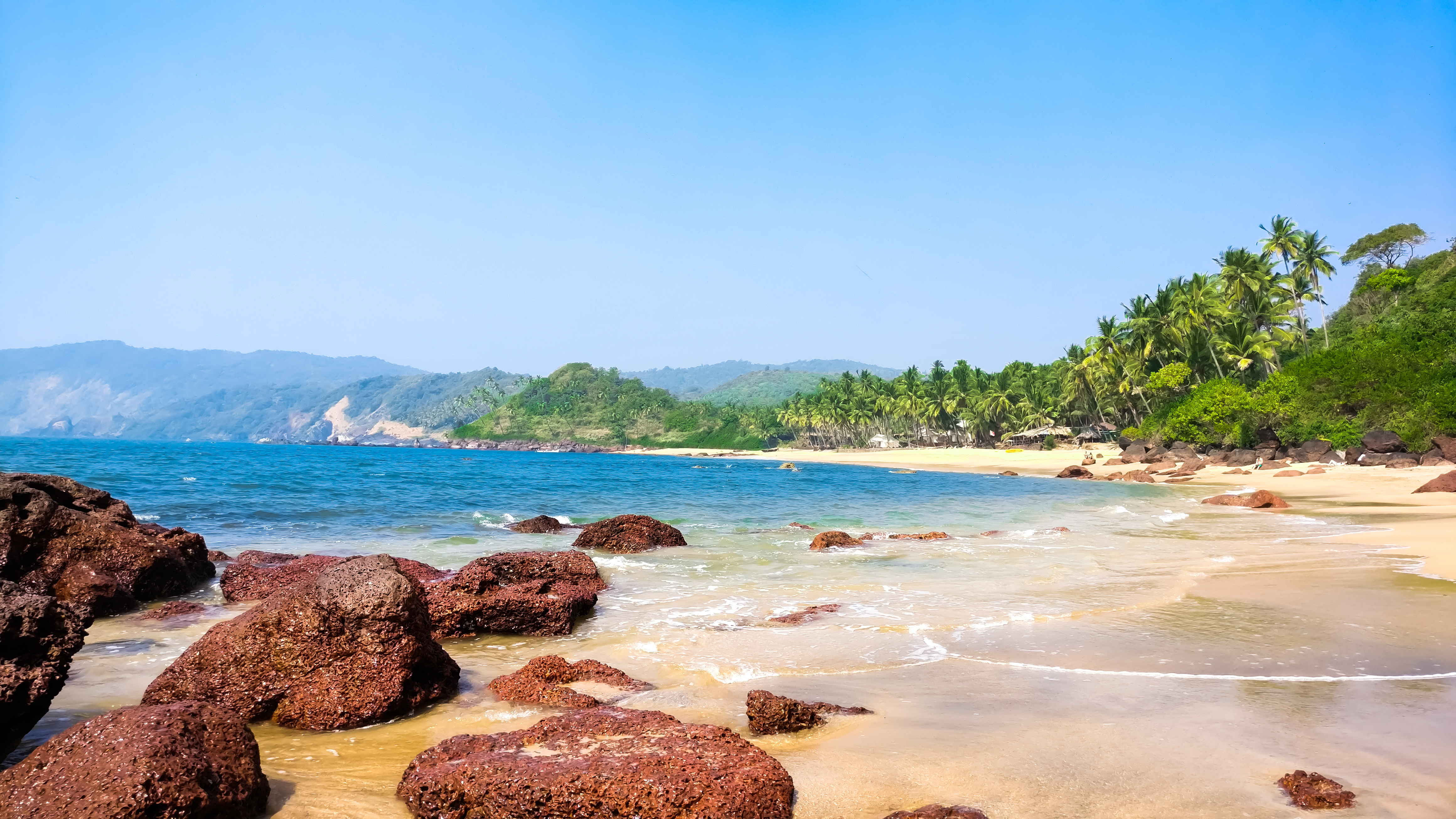 Scenic view of Goa
