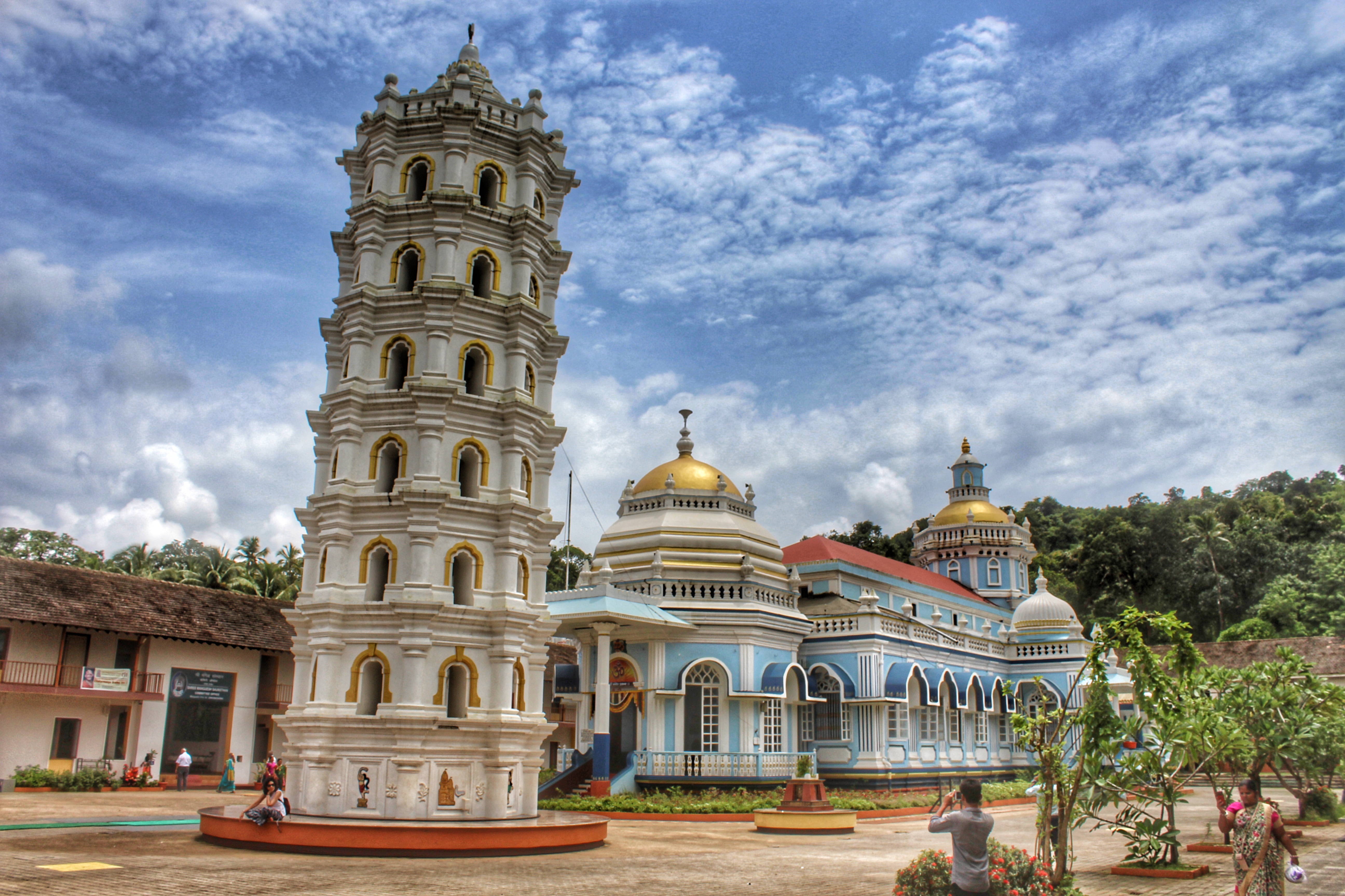 A vibrant scene from Goa